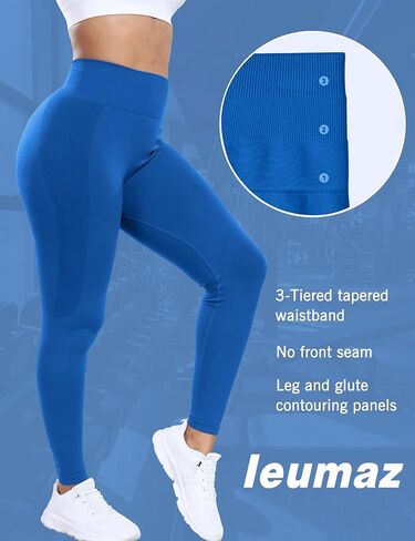 Amplify Scrunch Butt Lifting Leggings for Women Seamless Leggings Workout Leggings High Waist Tummy Control Yoga Pants in Kuwait