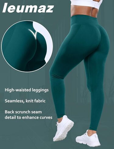 Amplify Scrunch Butt Lifting Leggings for Women Seamless Leggings Workout Leggings High Waist Tummy Control Yoga Pants in Saudi Arabia
