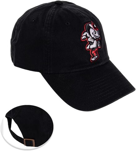 Desert Cactus The Ohio State University Baseball Hat OSU Buckeyes Brimmed Embroirderd Hats Cap Adjustable Cloth Strap Adult (Style F1) Red in Saudi Arabia