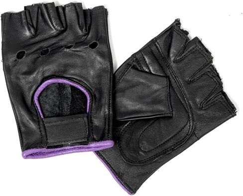 Hot Leathers Women's Fingerless Gloves in Saudi Arabia