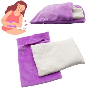 Period Pain Relief Heating Pack, Natural Pain Relief for Menstrual Pain，Natural Hot Heating Pad Microwavable,Muscle Pain, Joints, Neck and Shoulders, Fill up The Heat Storage Clay