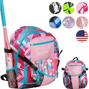 Rawlings REMIX T-BALL BACKPACK - PINK SEQUINS | PINK |
