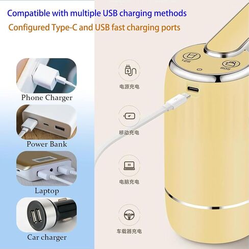 CoolWAY Gallon Water Bottle Electric Water Pump, Portable Electric Water Dispenser Works with Outdoor Filters (K012 Water Pump) in Saudi Arabia