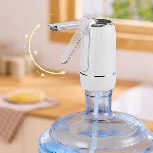 CoolWAY Gallon Water Bottle Electric Water Pump, Portable Electric Water Dispenser Works with Outdoor Filters (K012 Water Pump) in Saudi Arabia