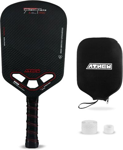 Edgeless Pickleball Paddle,T700 Carbon Fiber Pickleball Paddle 3K Surface with Blingbling Dragon Pattern, Ideal Choice for Pickleball Enthusiasts in Saudi Arabia