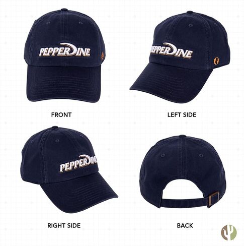 Desert Cactus Pepperdine University Baseball Hat Waves Brimmed Embroirderd Hats Cap Adjustable Cloth Strap Adult (Style C) Orange in Saudi Arabia