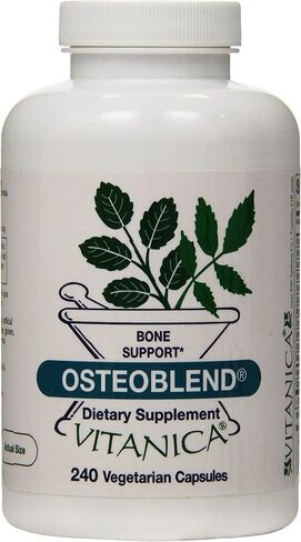Vitanica, OsteoBlend، دعم العظام، نباتي، 240 كبسولة in Saudi Arabia