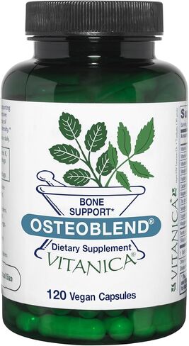 Vitanica, OsteoBlend، دعم العظام، نباتي، 240 كبسولة in Saudi Arabia