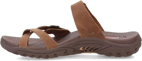 صندل نسائي من Skechers Reggae-Caribean-Double Buckle Toe Thong Slide in Saudi Arabia