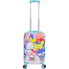 Bioworld Super Mario Bros Character Group Art 20" Rolling Luggage