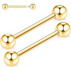Nipple Rings 5 Pairs Stainless Steel Nipple Niercing Jewelry Heart Dangle Barbell Tongue Rings Set Cute Pink CZ Nipple Jewelry