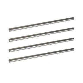 4pcs 8mmx440mm 304 Stainless Steel Solid Round Rod for DIY Craft (Dia 8mm)