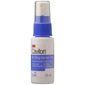 3M Health Care 3346 Cavilon No Sting Barrier Film, Pump Spray Bottle, 28 mL Capacity (Pack of 12)
