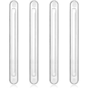 4 Pcs Wall Protector from Furniture, Chair Wall Protector, Wall Bumper Guards, Furniture Bumpers, Clear Bumpers Self Adhesive for Shower Doors, Car Doors, Drawers, Toilet Lids, Furniture