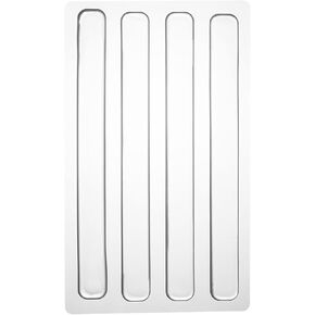Cabinet Door Bumper, Glass Table Top Anti Slip Pads, Self Adhesive Bumpers Stripes Anti Collision Transparent Cabinet Door Bumper for Door Handles Refrigerator Doors