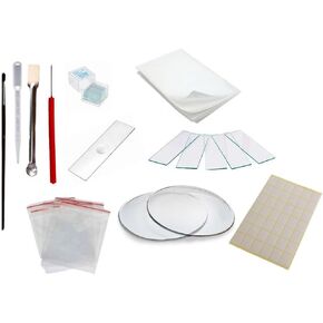 Comprehensive Lab Essentials Kit Science kit Microscope Slide kit Practical kit for Biology, Pharmacy, Chemistry, Forensics & STEM - Ideal for Science Courses & Experiments
