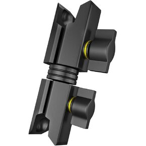 17mm to 25mm Aluminum Socket Arm, KALCINTY Length 3.5" Composite Double Socket Swivel Arm Compatible with RAM Mounts B Size 1" Ball 17MM Adapter