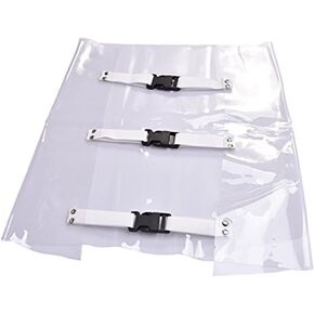 Dental Chair Foot Cover Pad, Plastic Washable Clinic Unit Protector, Transparent Dustproof Mat