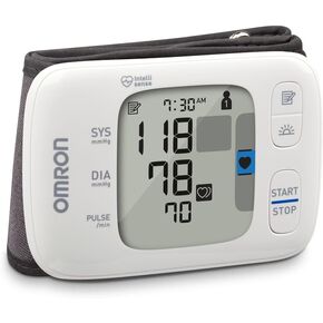 OMRON Gold Blood Pressure Monitor, Portable Wireless Wrist Monitor, Digital Bluetooth Blood Pressure Machine, Clinically Validated, FDA Cleared, FSA/HSA Eligible