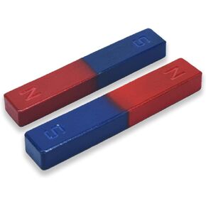 Science Magnet for Kids Bar Magnet Small with North South Identified for Students Teachers Science Experiment Physics Education Toys 2Pcs