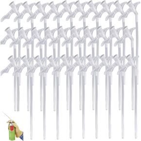 30 Pieces Spray Foam Tubes Nozzle Tips Gap Filling Foam Spray Replacement Tube Trigger and Tube Assembly