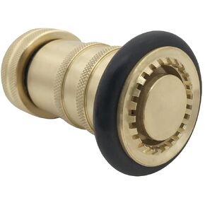 1-1/2" NPSH Fire Hose Nozzle Brass Fire Equipment Industial Heavey Duty Spray Jet Fog Nozzle