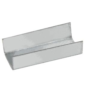 Open Snap-On Seals Steel Strapping Metal Seals for 3/4" Banding, Thicken Sturdy Metal Clips for Heavy Cargo Shipping Pallet Banding Transportation(500 Pack)