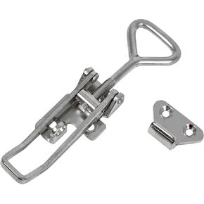 Buyers Products Company 6" Heavy Duty Stainless Steel Adjustable-Grip Draw Latch