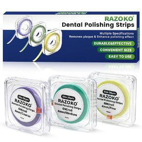 Dental Polishing Strips 3-Variant Set for Personalized Care