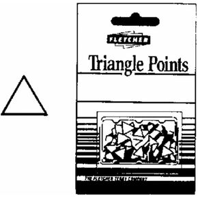 FLETCHER-TERRY COMPANY 08-511#2 Trian Glazier Points