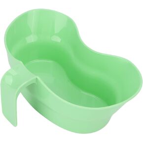 Emesis Basin, Spit Cup, Large Diameter Inward Curved Oral Care Recycling Bowl Plastic Vomiting Bowls Vomit Bags for Elderly Bed