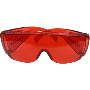 Dental Grade Red Protective Glasses Safety Goggle Eye Protection Dental Eyewear for Teeth Whitening Light