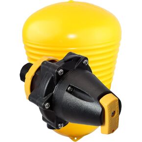 Megaflow Valve with Short Tail, 3/4", Yellow/Black (Does NOT have Nut and Washer)