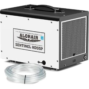 ALORAIR Crawl Space Dehumidifier, 120 PPD Energy Star Crawlspace Dehumidifiers with Drain Hose and Pump for Basement, Portable Compact Auto Defrost Under House Industry Commercial Dehumidifier
