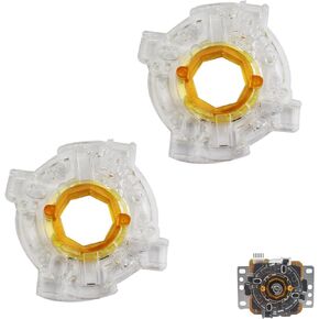 2Pcs GT-Y Octagonal Restrictor Gate Plate, for Modding JLF Joysticks, Control Accessories DIY Parts