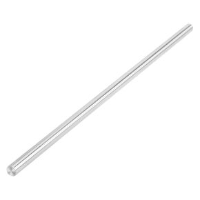 Oumefar Linear Motion Shaft Guide Chrome Steel Rod Cylinder 15mm * 500mm Hardened Steel Round Bar 1 Piece Simple Design for Automation Machines