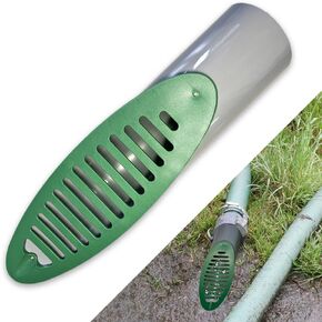 4 inch Yard Drain Angled Slope Drainage French Drain Kit Patio for Sump Pump Discharge and Gutter Downspout Extension Drainage Grate Yard Drain