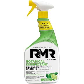 RMR Brands Botanical Disinfectant and Cleaner, Kills 99% of Household Bacteria and Viruses, EPA Registered, 1 Gallon