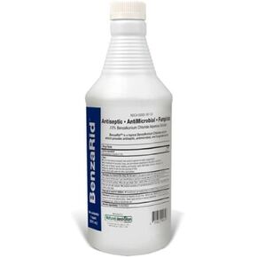 Hospital Disinfectant Virucide Spray Kills 99.99% of MRSA, COVID-19, H5N1, Staph, Avian Flu, Bacteria & Mold | EPA Reg. for Medical, Dental, Veterinary, Farm & Home Use 32 oz