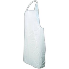 MAGID 35" x 50" 6 mil PVC Puncture & Abrasion Resistant Vinyl Apron, 12 Pairs, (VAW50)