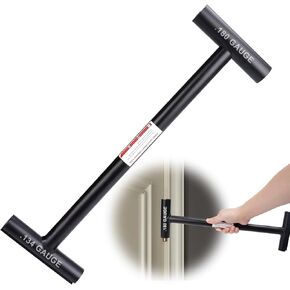 Hinge Adjustment Tool, Heavy Duty Hinge Wrench for .134 Gauge and .180 Gauge for Commercial Door, Standard Heavy Duty Hinge Bender Knuckle Pin Fixer丨Not Suitable for Home Hinges