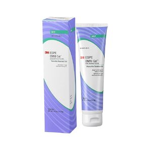 3M 70201400788 فرشاة جل أومني على الفلورايد، 0.4% فلوريد ستانوس، حماية إضافية من التجويف، تستخدم بعد معجون الأسنان، نعناع، ​​4.3 أونصة