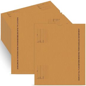 200 Pack Negative Preserver Envelope 14.5 x 17.5 Inch Heavy Duty Extra Large Envelopes Preprinted X-Ray Jacket for Radiology Departments Medical Offices Storage and Organizing Documents