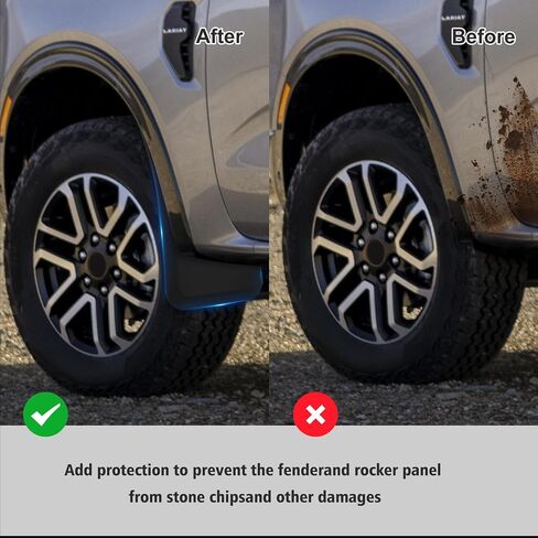 Mud Flaps Compatible with 2025 Toyota Camry Hybrid (XV80) SE/XSE Accessories ABS Material Mudguards Mudflaps for 2025 Camry SE XSE in Saudi Arabia