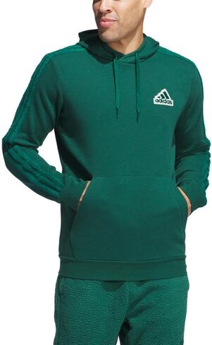 adidas Men's Coze 3-Stripes Pullover Hoodie in Saudi Arabia