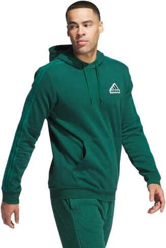 adidas Men's Coze 3-Stripes Pullover Hoodie in Saudi Arabia