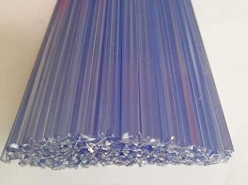 1PC=19.5 Inch 40PCS Plastic welding rods ABS/PP/PVC/PE welder rods for plastic welder gun/hot air gun (Each 10pcs rods) in Saudi Arabia