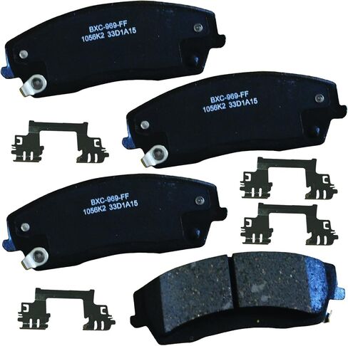 Bendix Premium SBC436 Ceramic Front Brake Pads for Toyota 4Runner 1991-1988, 4Runner 2000-1996, Pickup 1995-1988 in Saudi Arabia