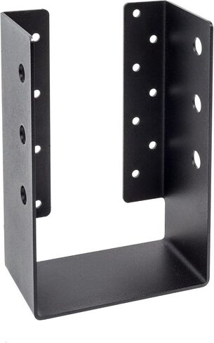 Simpson Strong-Tie Outdoor Accents ZMAX, Black Heavy Joist Hanger for 6x10 Rough in Saudi Arabia