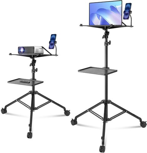 VEVOR Motorized Projector Lift, Electric Projector Lift Adjustable Height 59 in, Hidden Projector Ceiling Mount with Remote and Wired Control, Ideal for Movies, Home, Office, Stage and Studio, White in Saudi Arabia